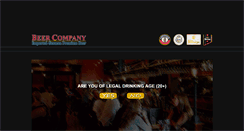 Desktop Screenshot of beer-company.net